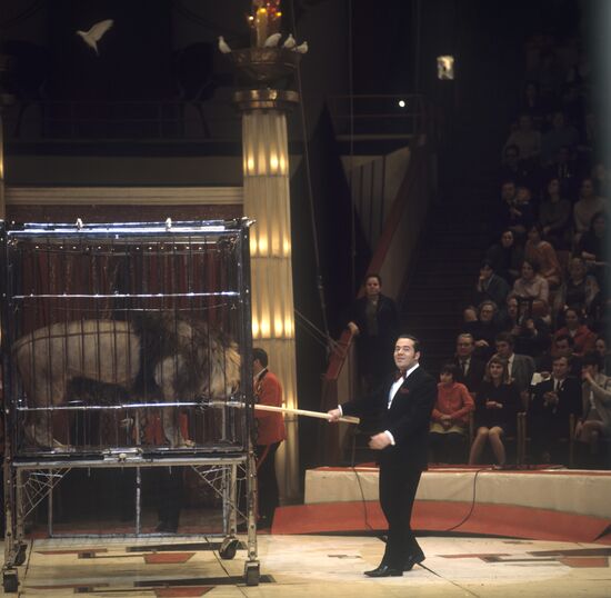 Performance by illusionist Igor Kio