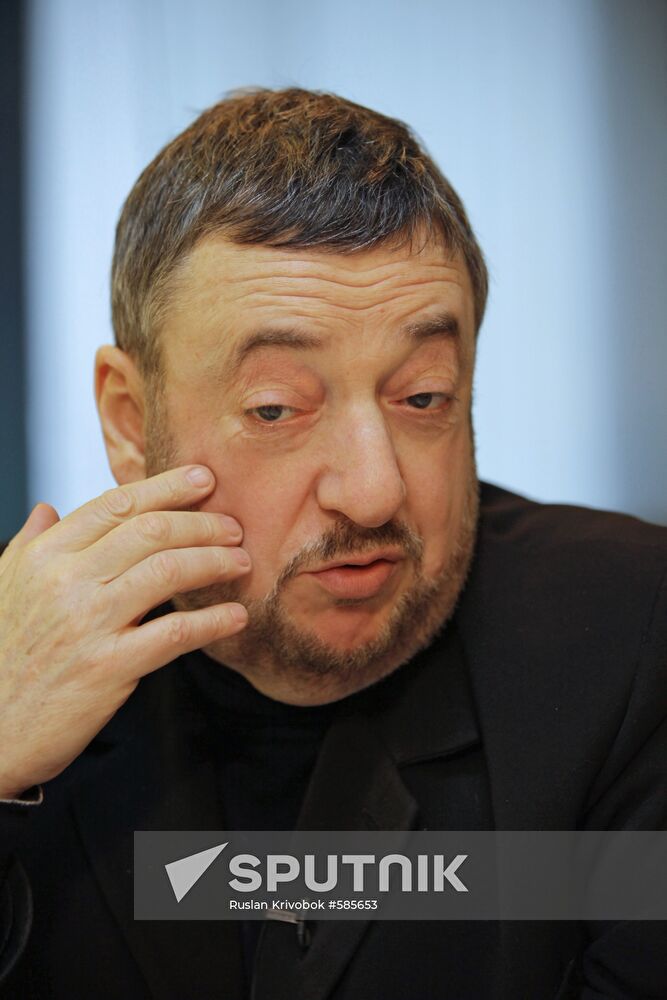 Film director Pavel Lungin