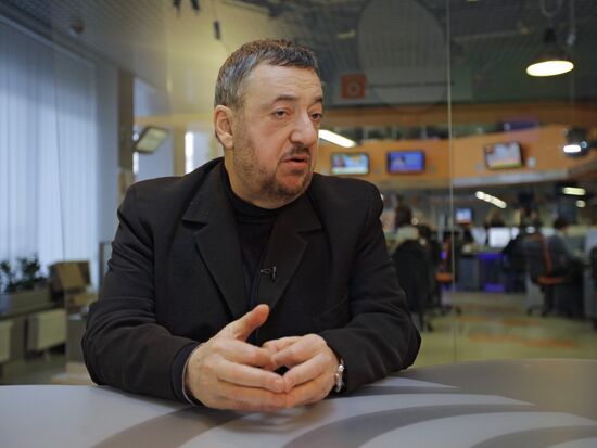 Film director Pavel Lungin