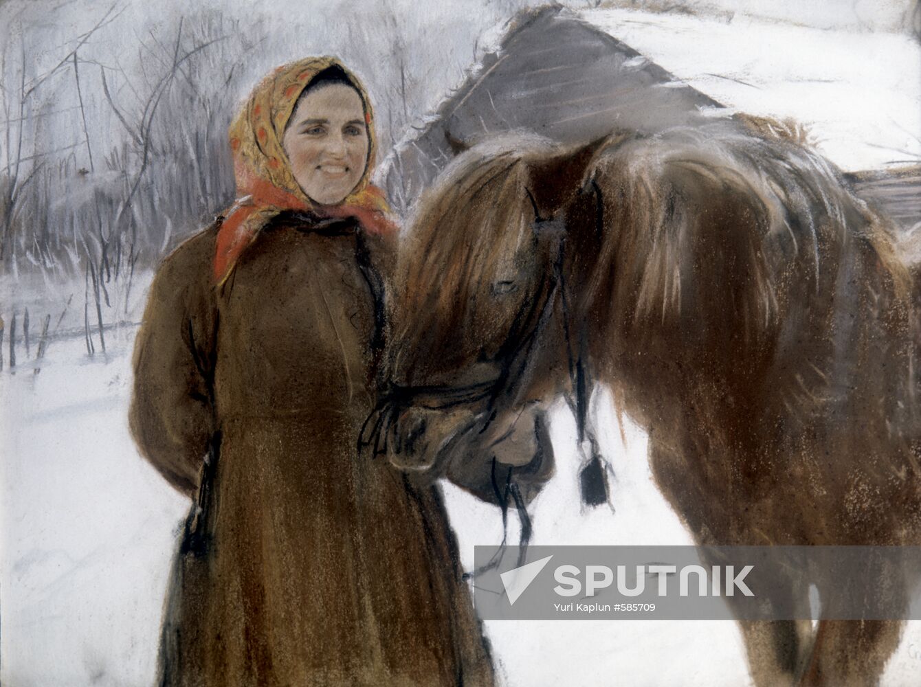 Woman with a Horse