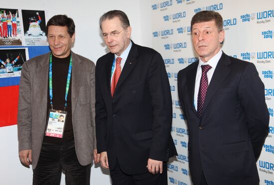 Alexander Zhukov, Jaques Rogge, Dmitry Kozak