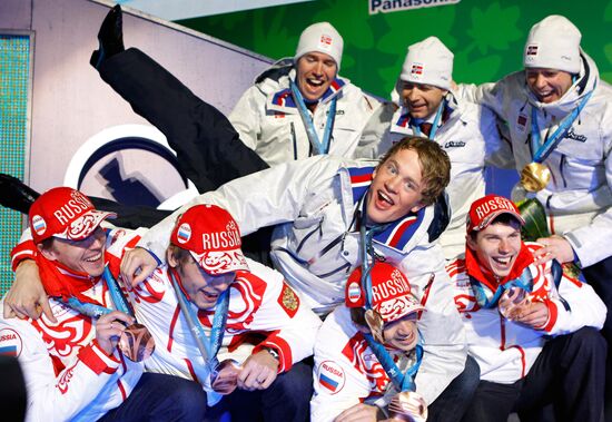 XXI Olympic Winter Games. Awards Ceremony