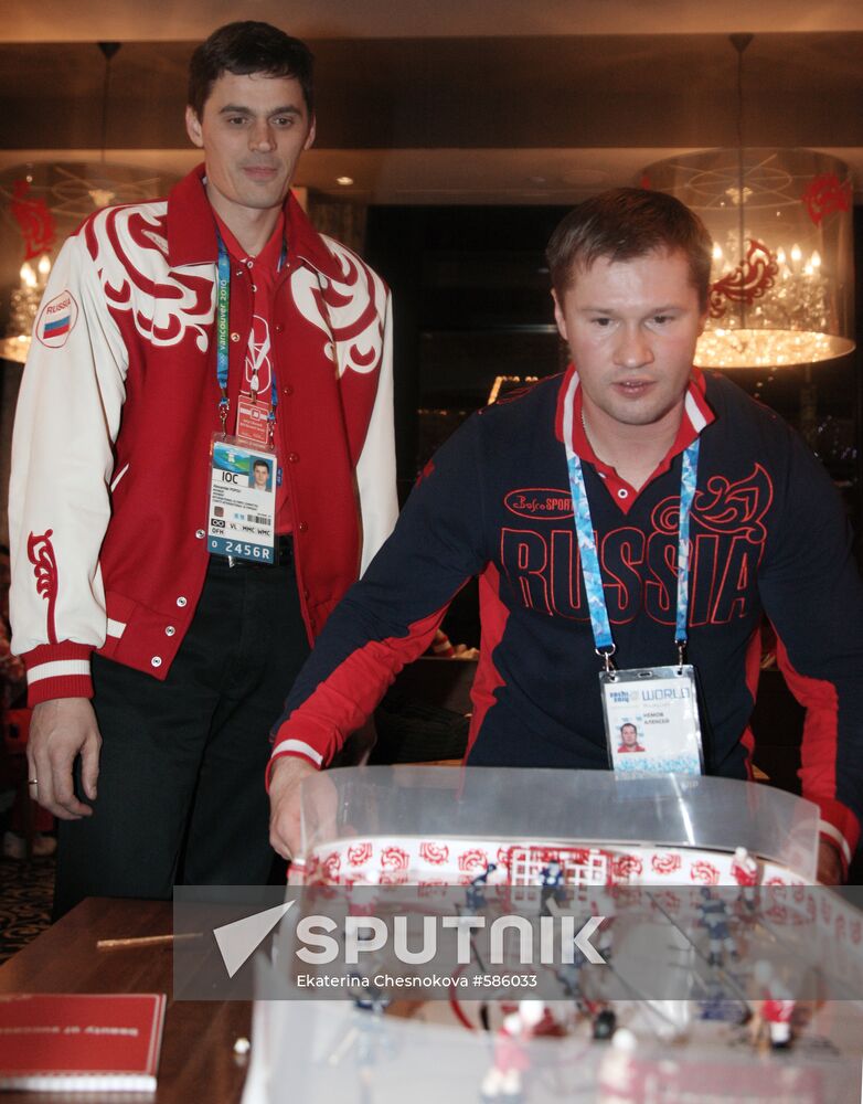 Alexander Popov and Alexei Nemov