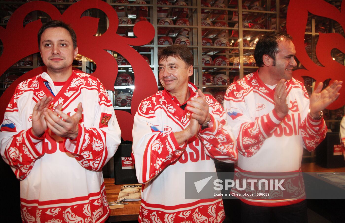 Artyom Mikhalkov, Anton Tabakov and Alexei Kravtsov