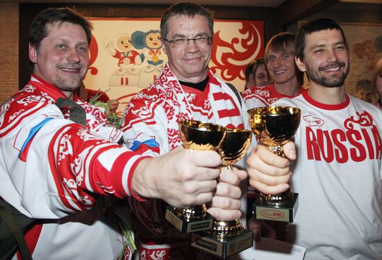 Gediminas Taranda, Alexander Medvedev, Vladimir Kristovsky