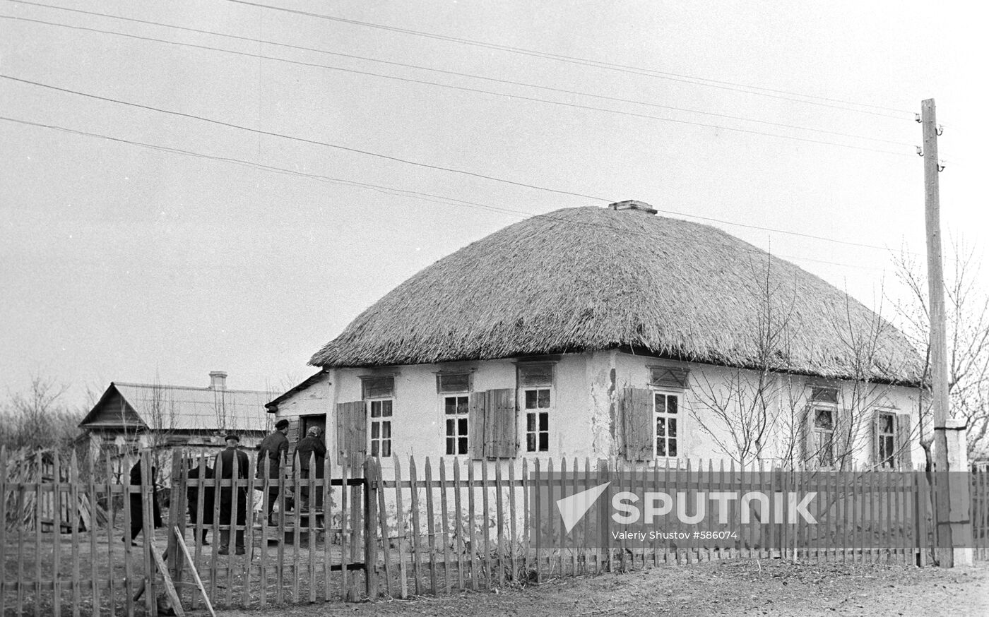 House where writer Mikhail Sholokhov was born