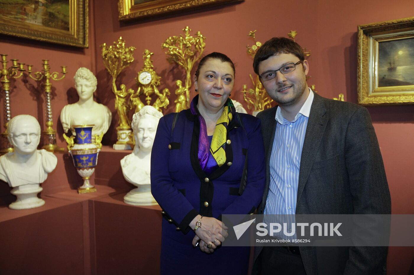 Vassily and Yelena Tsereteli