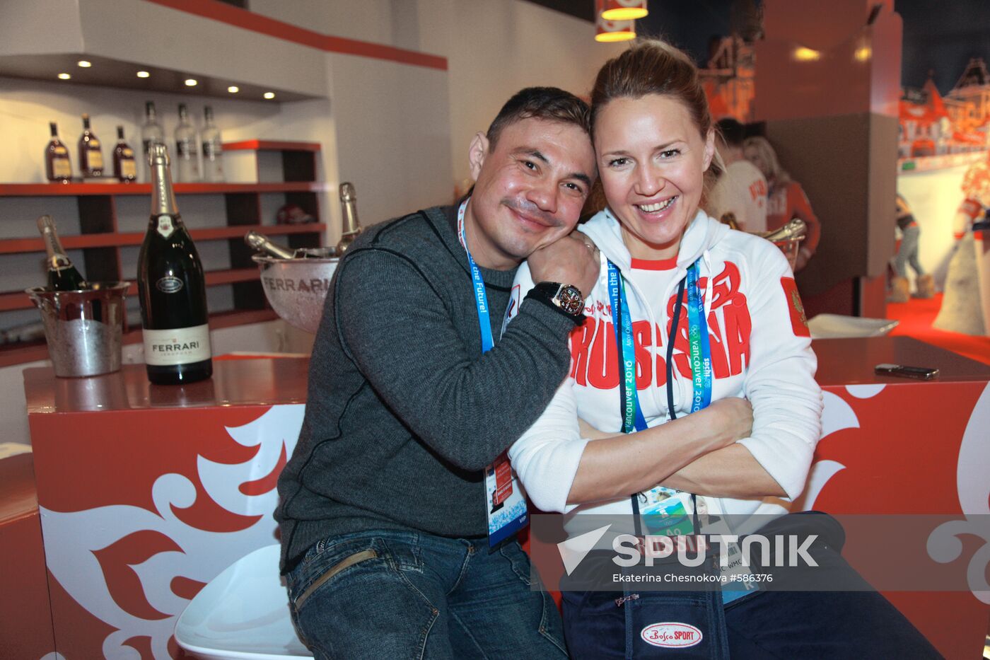 Kostya Tszyu and Yulia Bordovskikh