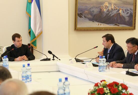 Dmitry Medvedev in Kabardino-Balkaria