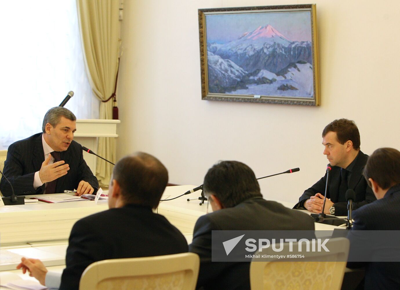 Dmitry Medvedev in Kabardino-Balkaria