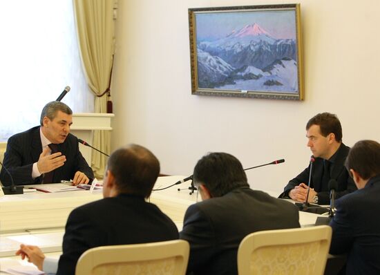 Dmitry Medvedev in Kabardino-Balkaria