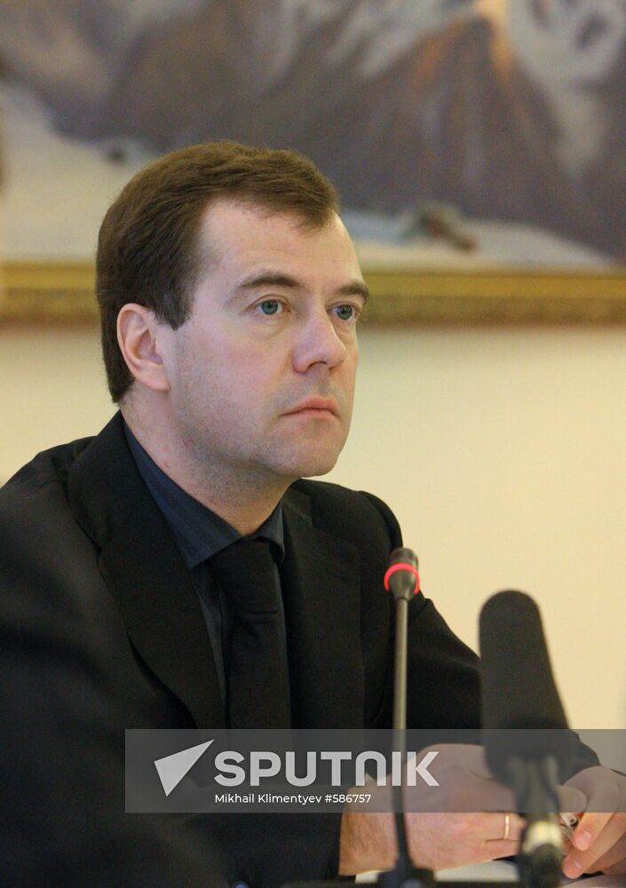Dmitry Medvedev in Kabardino-Balkaria