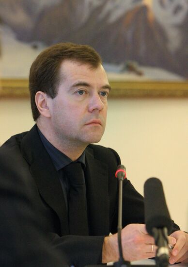 Dmitry Medvedev in Kabardino-Balkaria