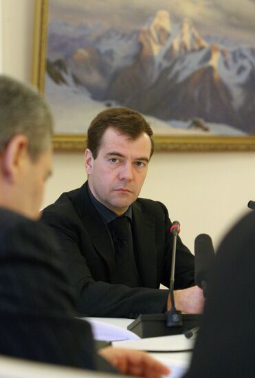Dmitry Medvedev in Kabardino-Balkaria