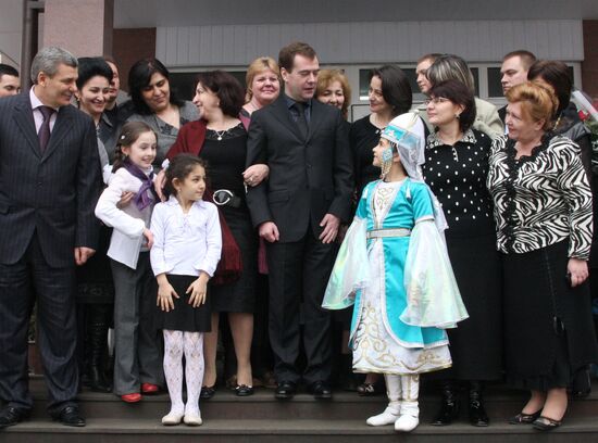 Dmitry Medvedev in Kabardino-Balkaria