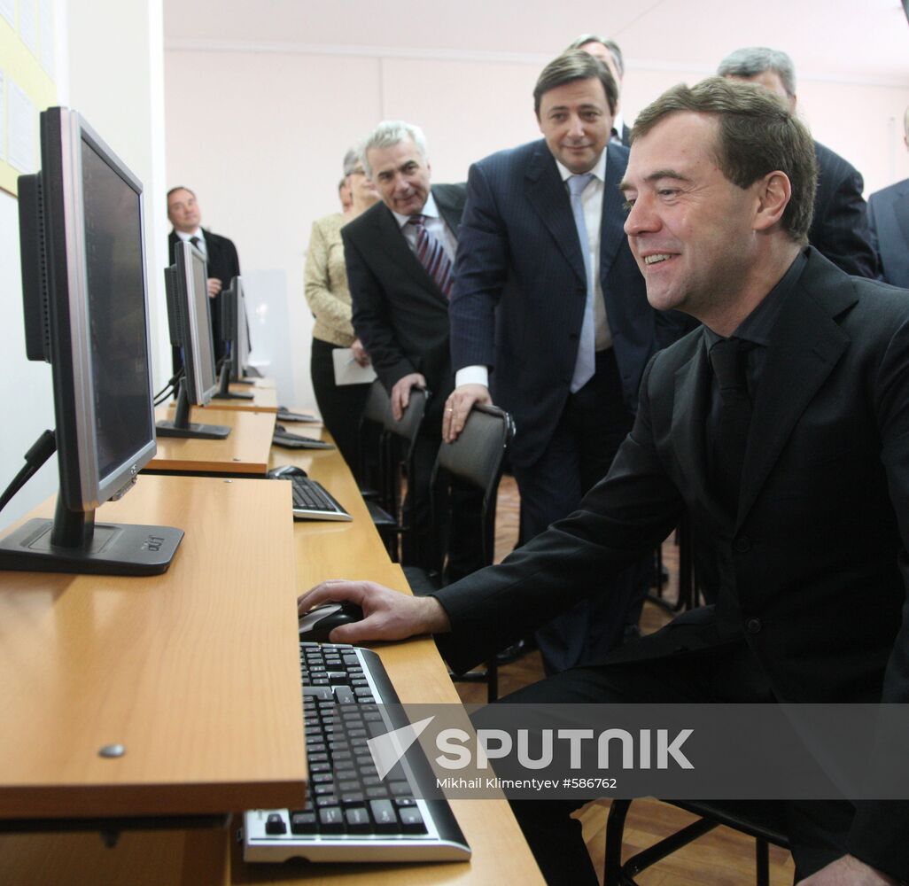 Dmitry Medvedev in Kabardino-Balkaria