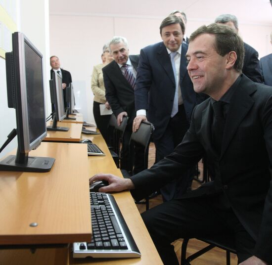 Dmitry Medvedev in Kabardino-Balkaria