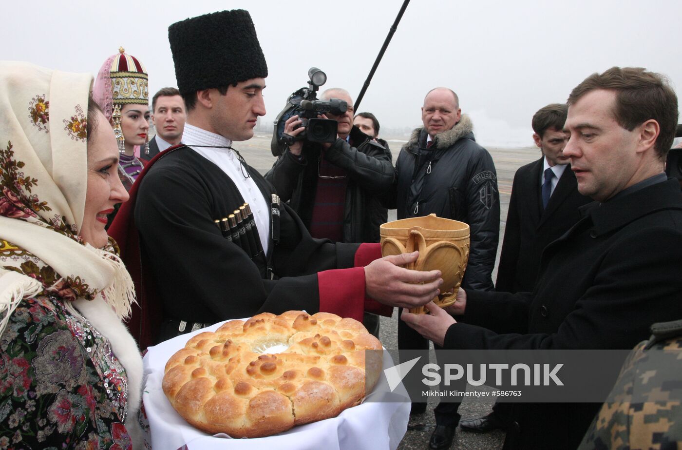 Dmitry Medvedev in Kabardino-Balkaria