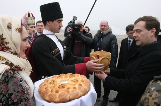 Dmitry Medvedev in Kabardino-Balkaria