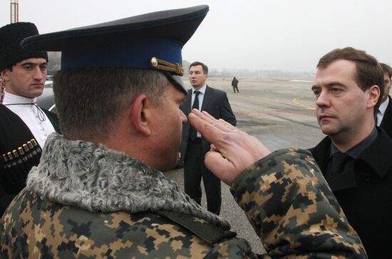 Dmitry Medvedev in Kabardino-Balkaria