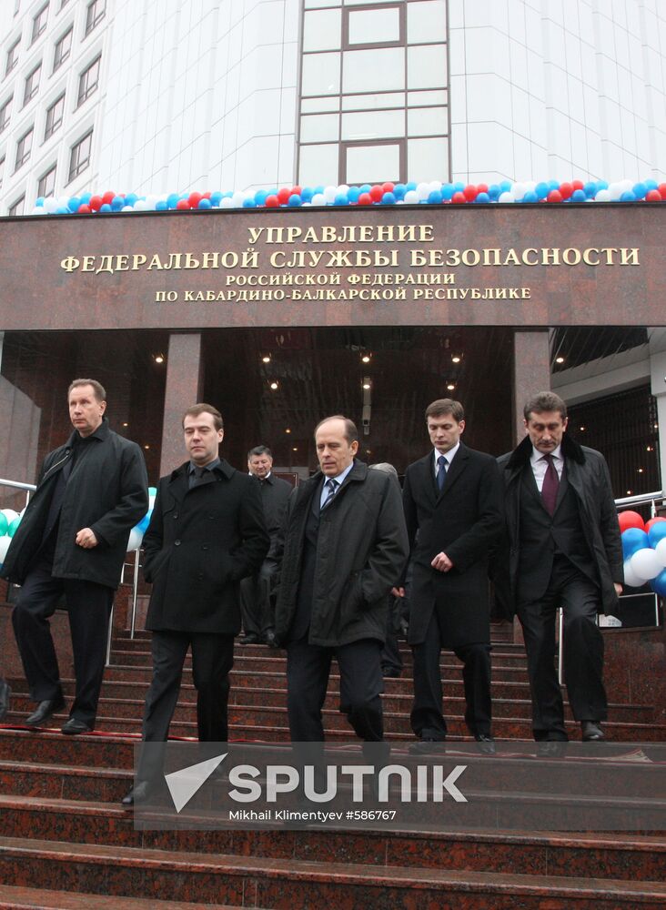Dmitry Medvedev in Kabardino-Balkaria