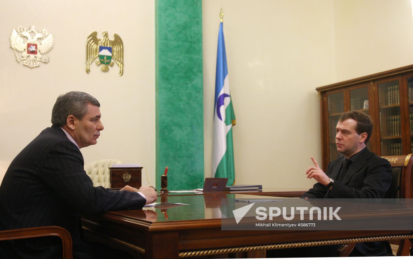Dmitry Medvedev in Kabardino-Balkaria