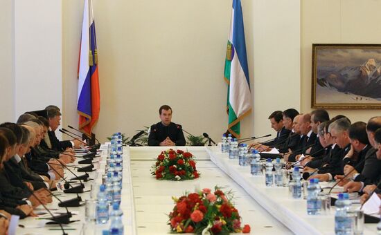 Dmitry Medvedev in Kabardino-Balkaria