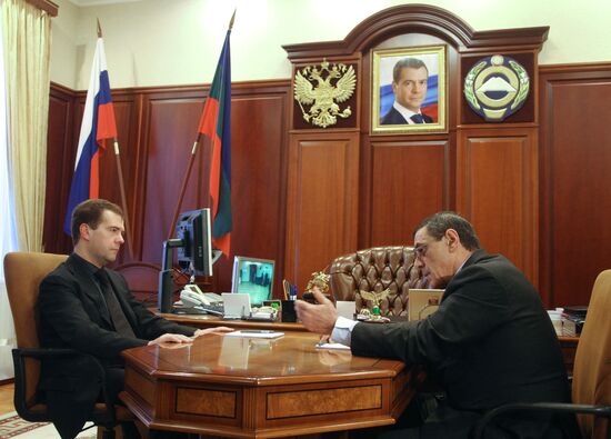 Dmitry Medvedev in Karachay-Cherkessia