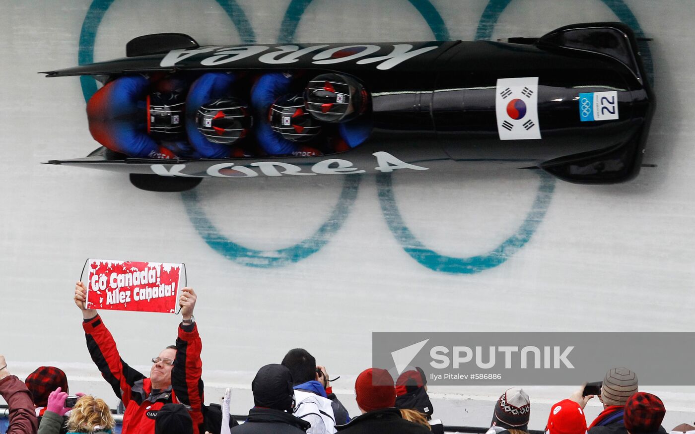 2010 Winter Olympic Games. Bobsleigh. Four-man finals