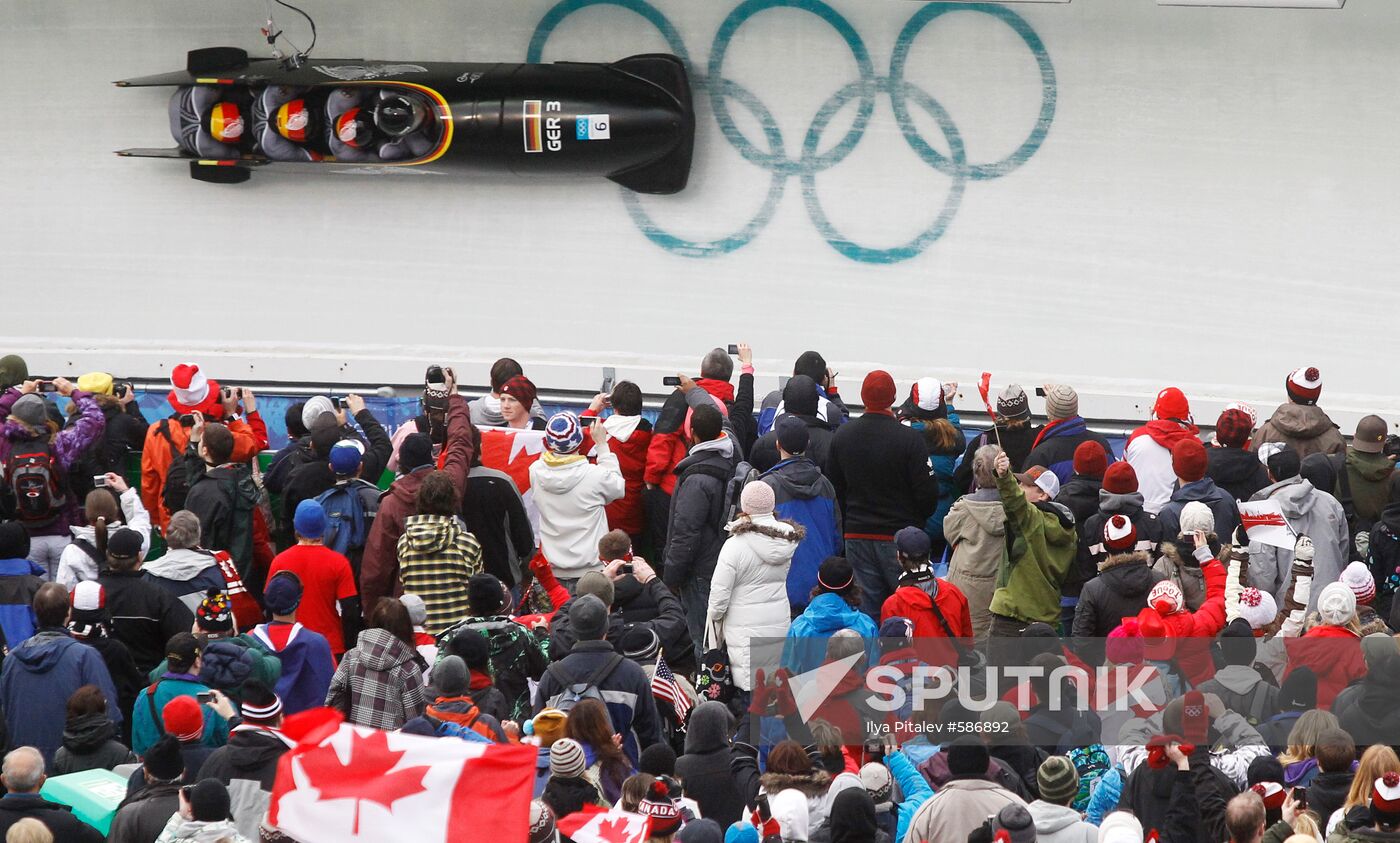 German bobsleigh crew of Karl Angerer