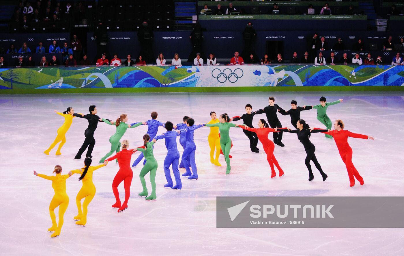 Young figure skaters