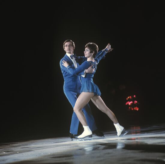 World champions Lyudmila Pakhomova and Alexander Gorshkov