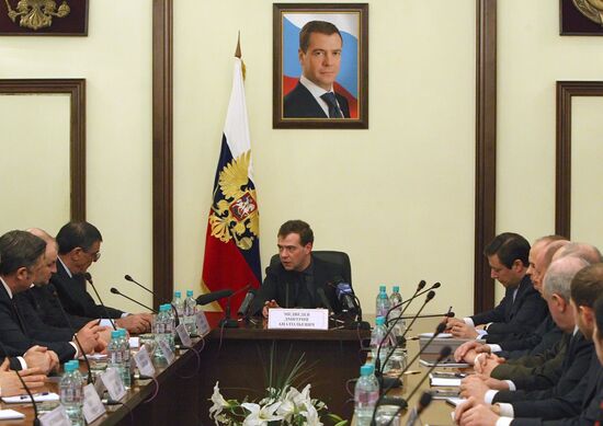 Dmitry Medvedev in Karachay-Cherkessia