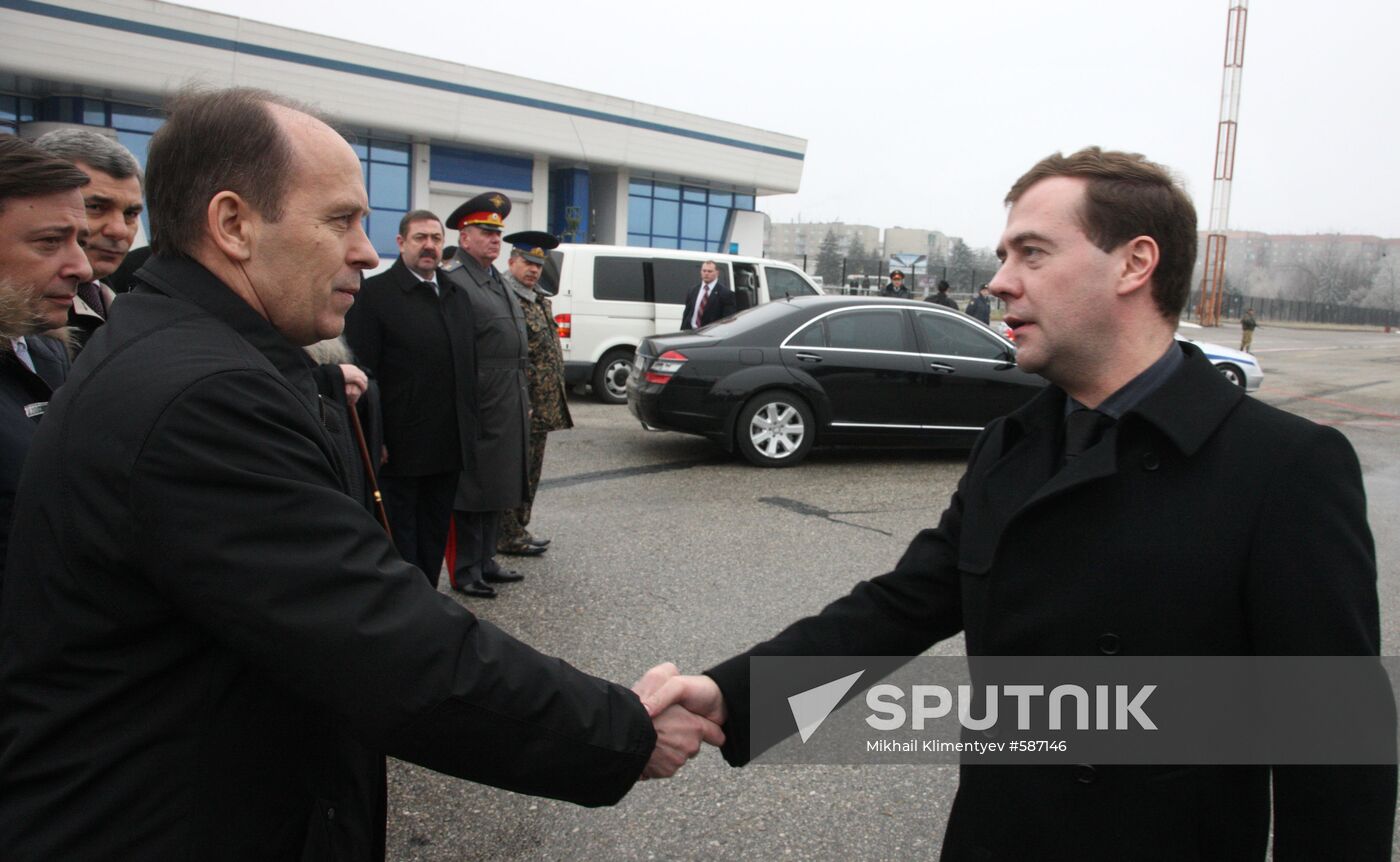 Dmitry Medvedev in Kabardino-Balkaria