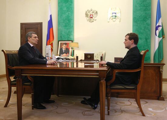 Dmitry Medvedev in Kabardino-Balkaria
