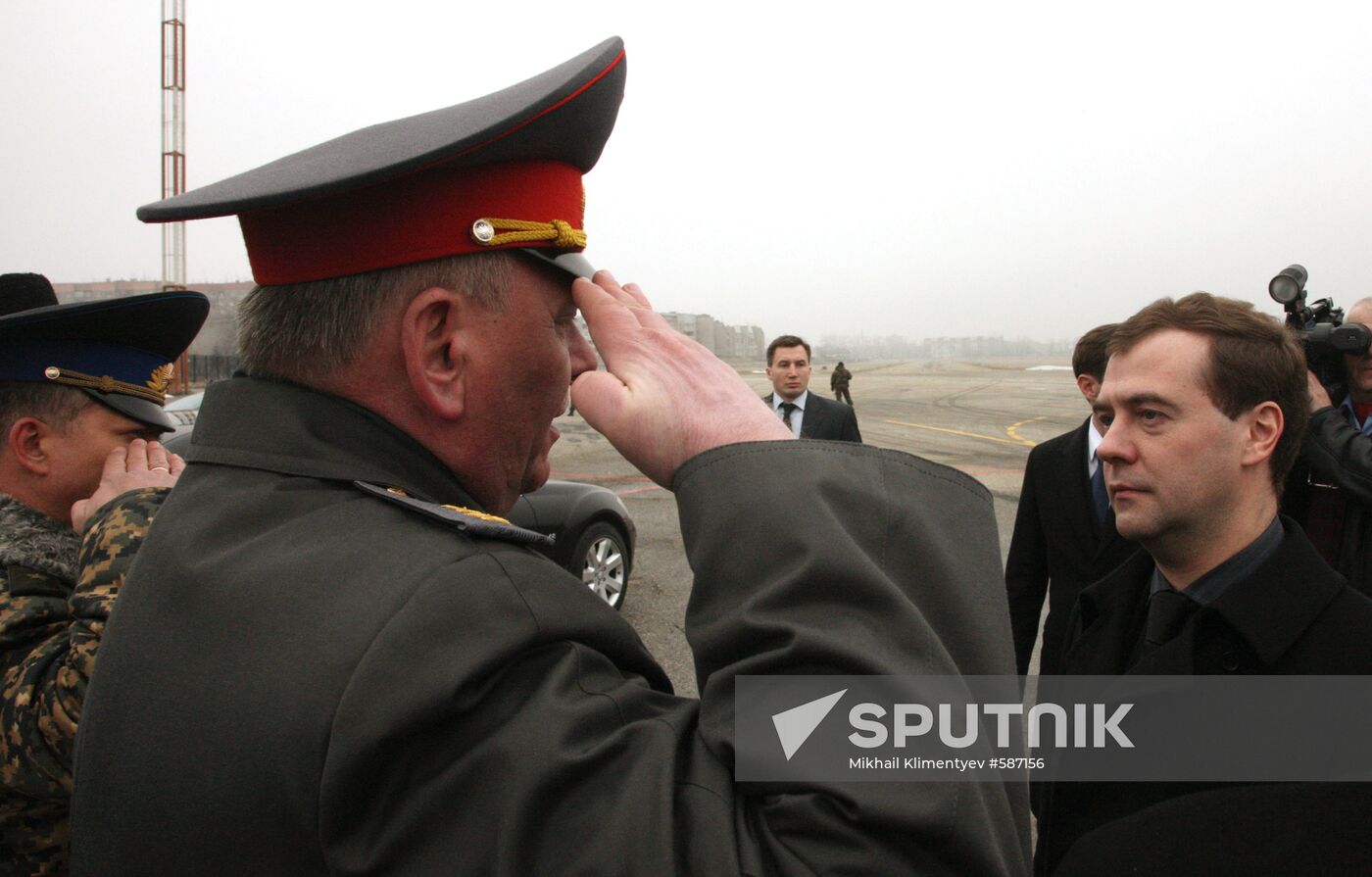 Dmitry Medvedev in Kabardino-Balkaria