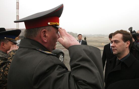 Dmitry Medvedev in Kabardino-Balkaria