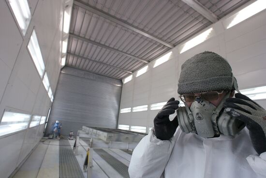 Paint drying chamber