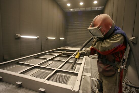 Oil & Gas Systems Baltia's short blasting chamber