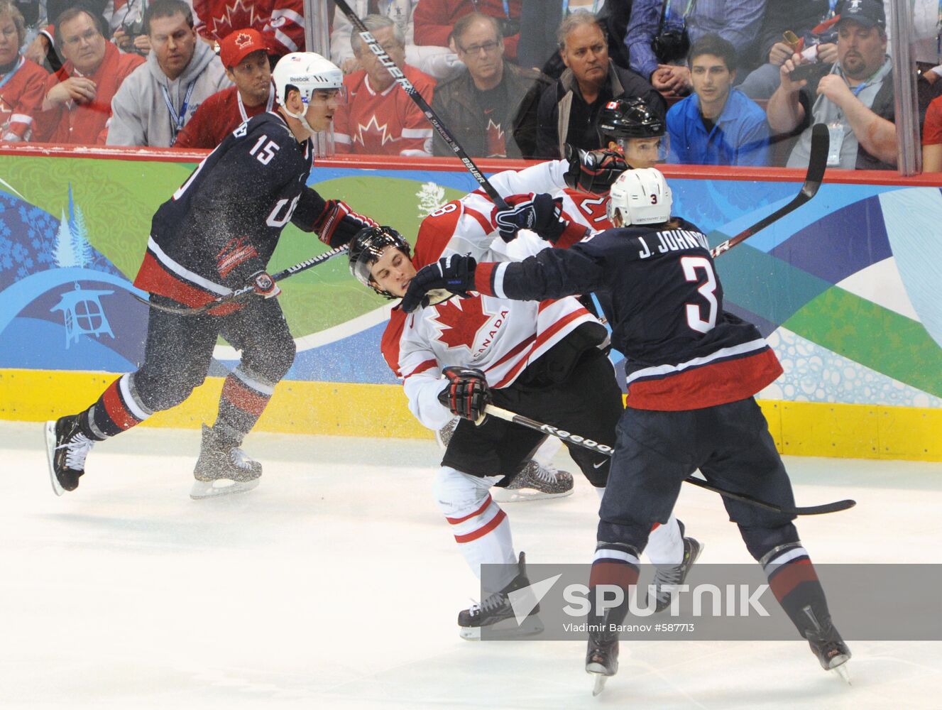 Ice hockey. Men. Final match. USA vs. Canada