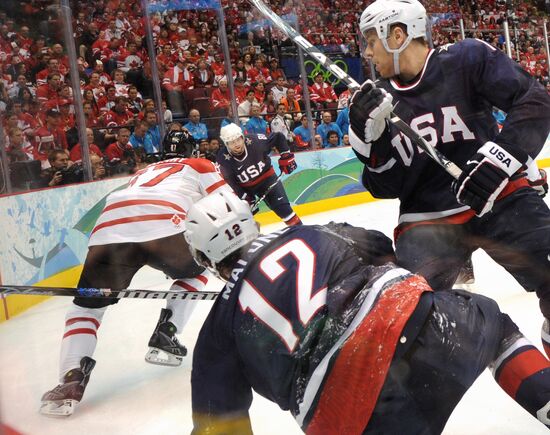 Ice hockey. Men. Final match. USA vs. Canada