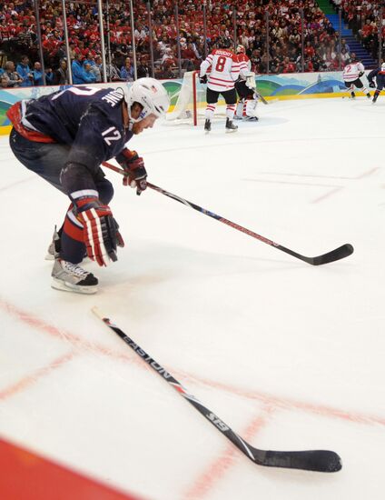 Ice hockey. Men. Final match. USA vs. Canada