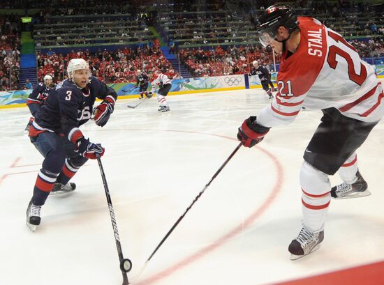 Ice hockey. Men. Final match. USA vs. Canada