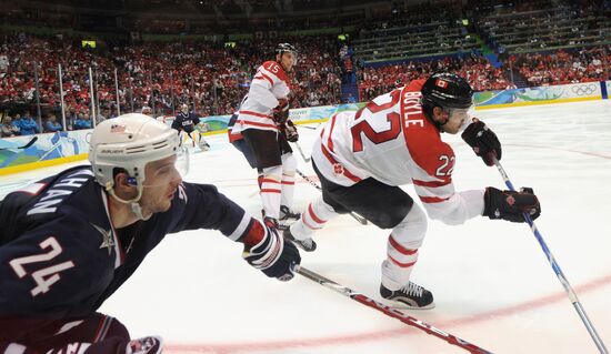 Ice hockey. Men. Final match. USA vs. Canada