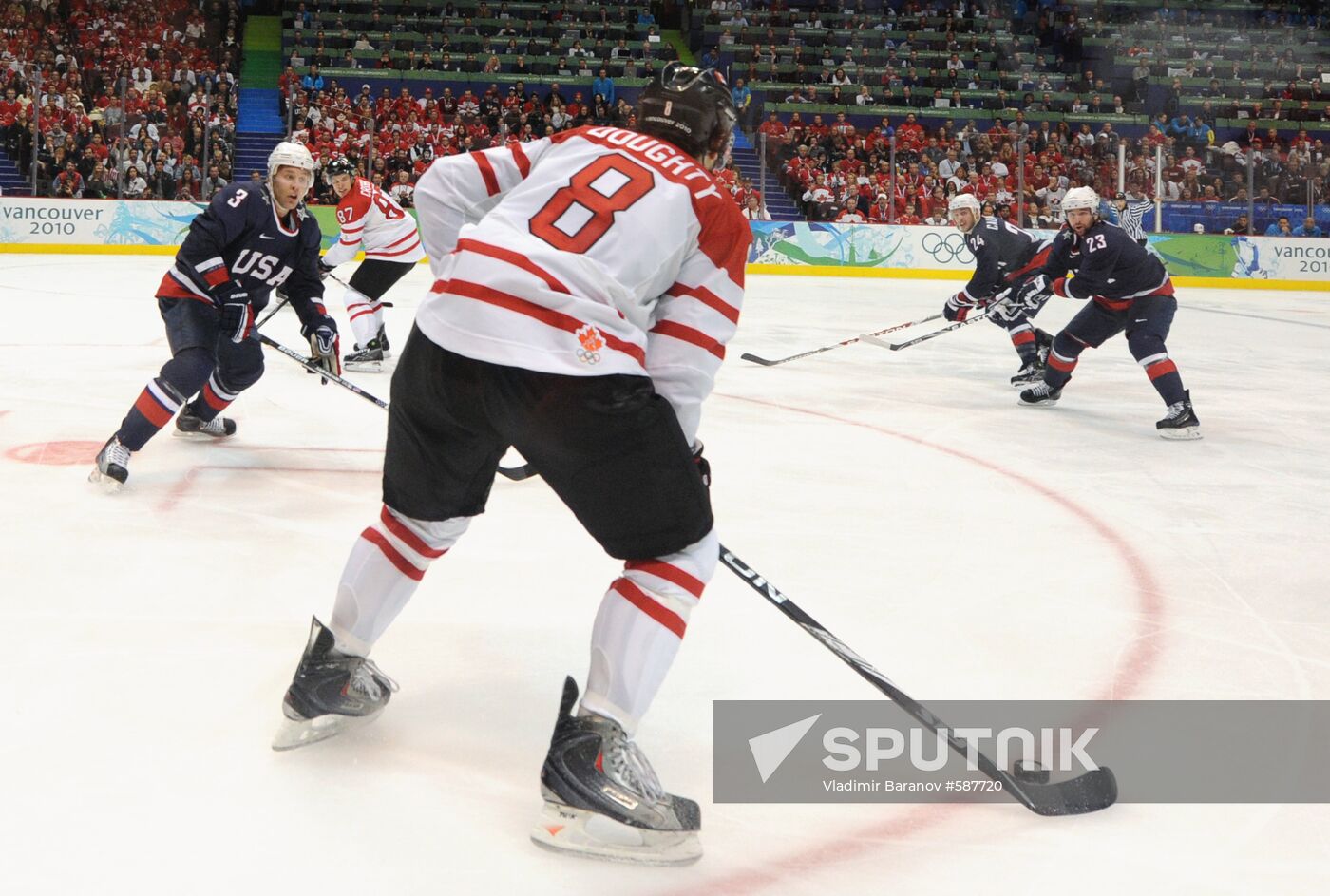 Ice hockey. Men. Final match. USA vs. Canada