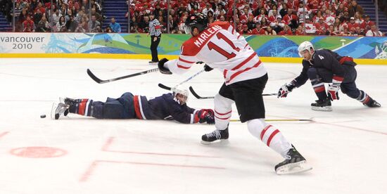 Ice hockey. Men. Final match. USA vs. Canada