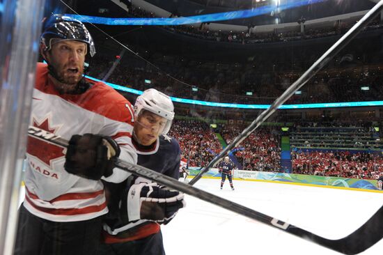 Ice hockey. Men. Final match. USA vs. Canada