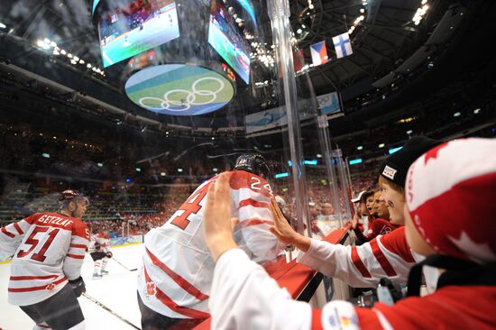 Ice hockey. Men. Final match. USA vs. Canada