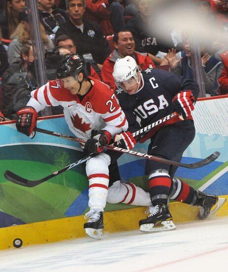 Ice hockey. Men. Final match. USA vs. Canada