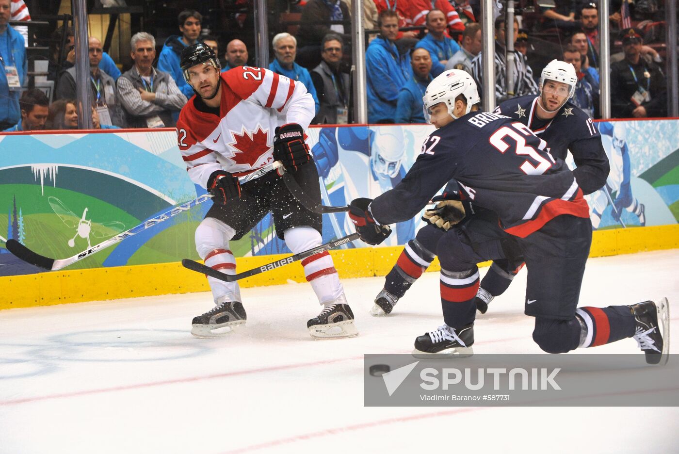 Ice hockey. Men. Final match. USA vs. Canada